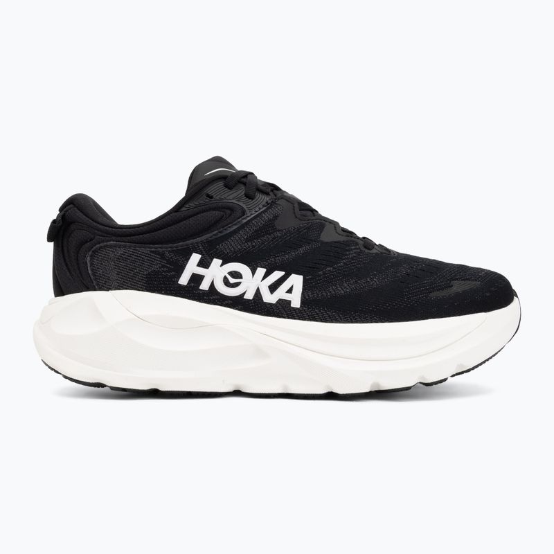 Men's running shoes HOKA Gaviota 6 black/white 2