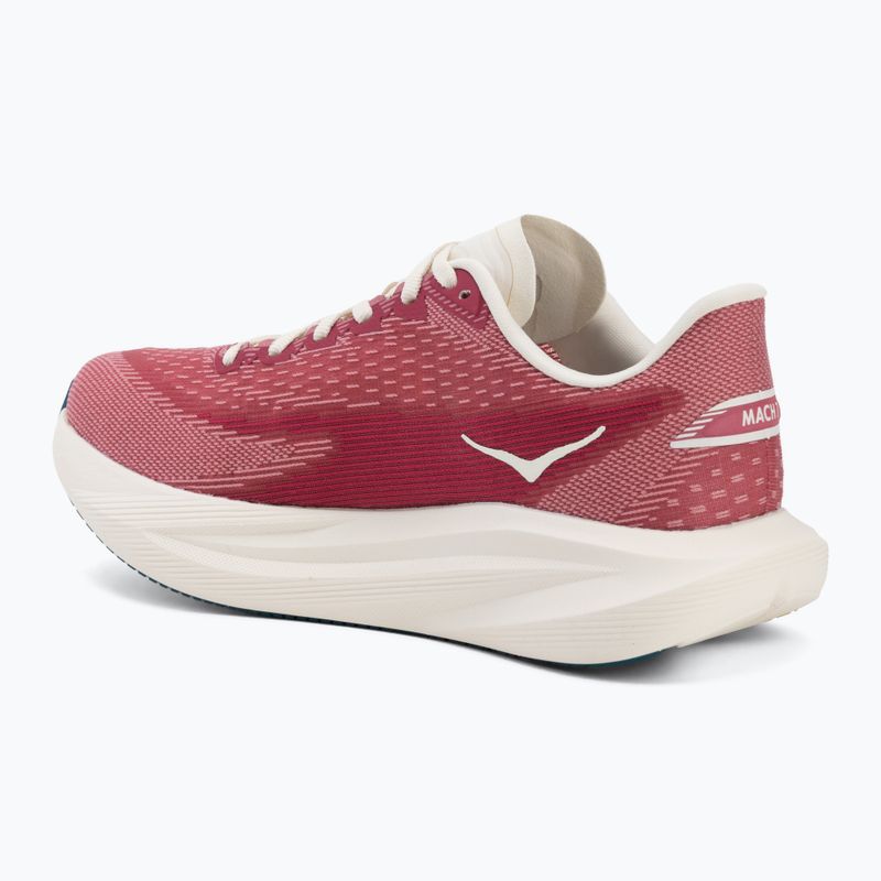 Women's running shoes HOKA Mach 7 lingonberry/cranberry 3