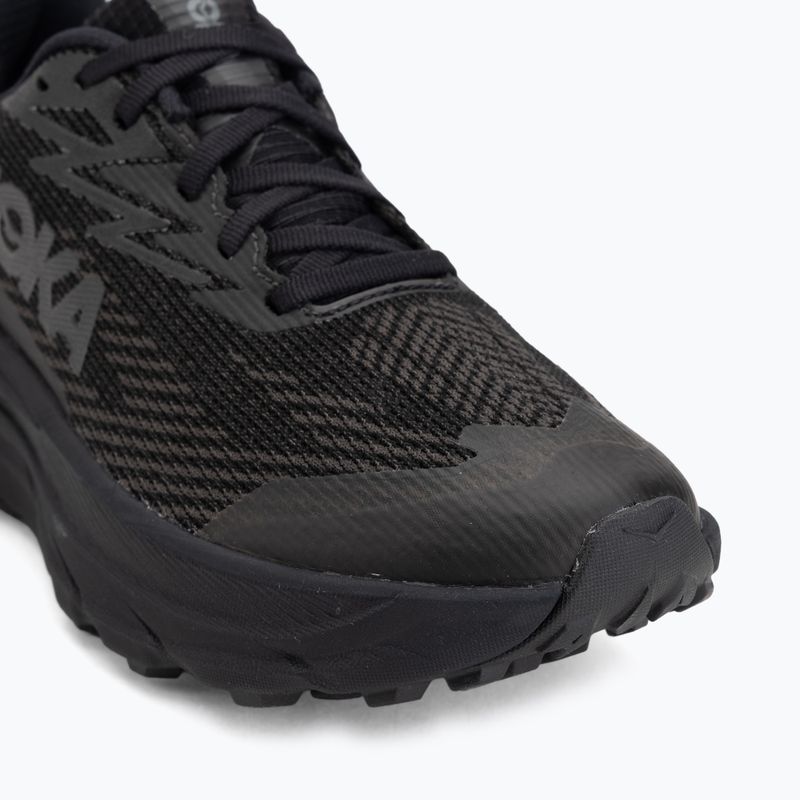 Women's running shoes HOKA Challenger 8 GTX black/carbon black 7