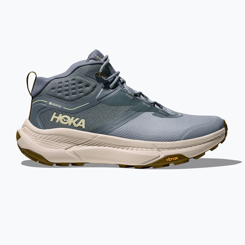 Men's trekking boots HOKA Transport Hike GTX slate blue/stucco 3