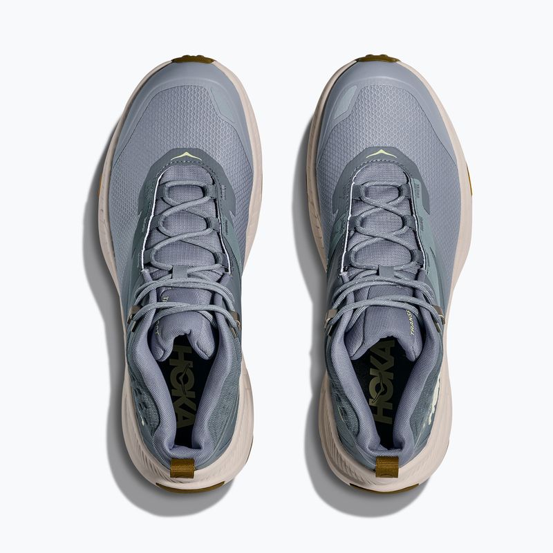 Men's trekking boots HOKA Transport Hike GTX slate blue/stucco 7