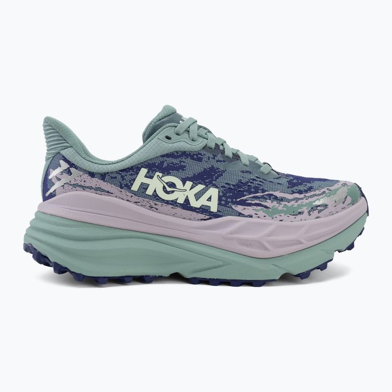 Women's running shoes HOKA Stinson 7 rosemary/fragrant lilac 2