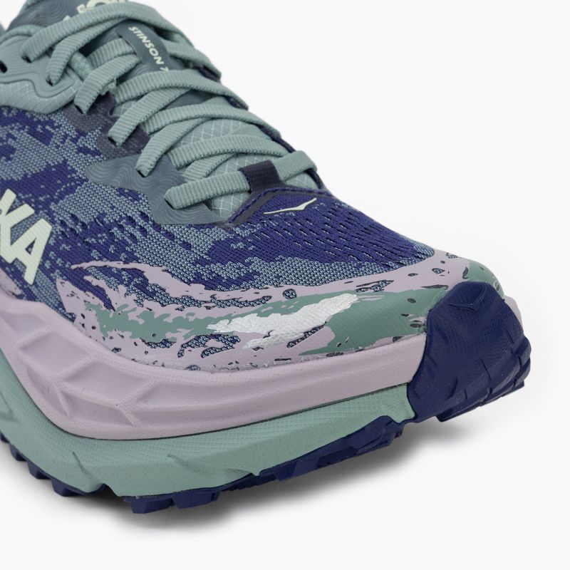 Women's running shoes HOKA Stinson 7 rosemary/fragrant lilac 7