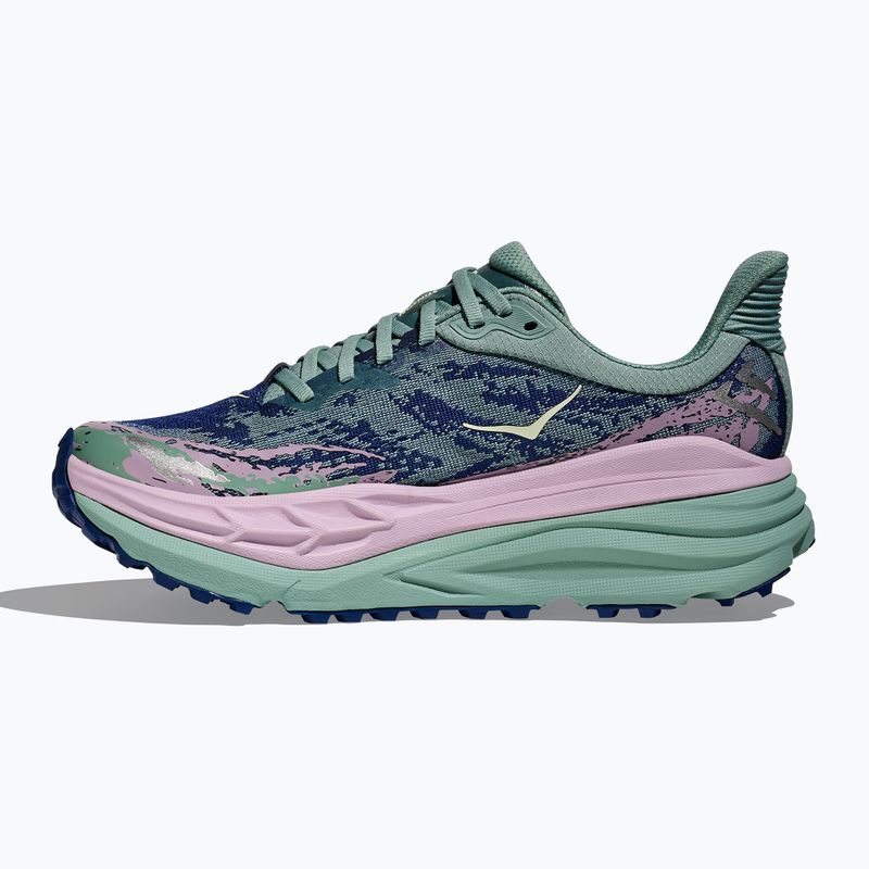 Women's running shoes HOKA Stinson 7 rosemary/fragrant lilac 4