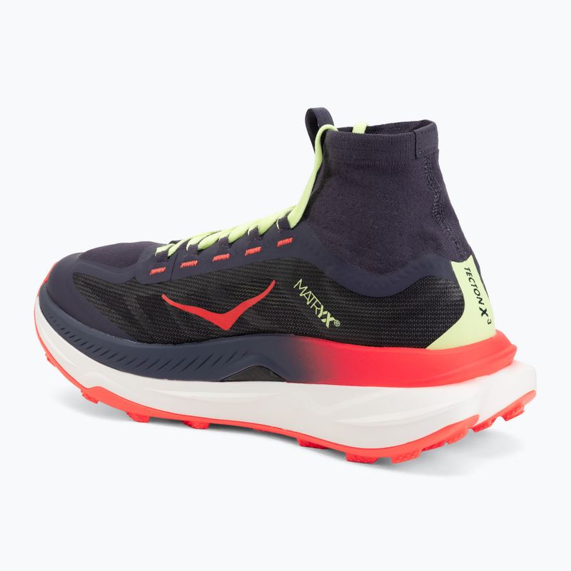 Men's running shoes HOKA Tecton X 3 squid ink/neon lame 3