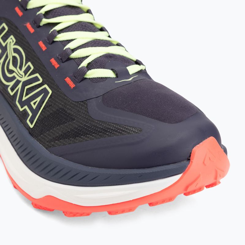 Men's running shoes HOKA Tecton X 3 squid ink/neon lame 7