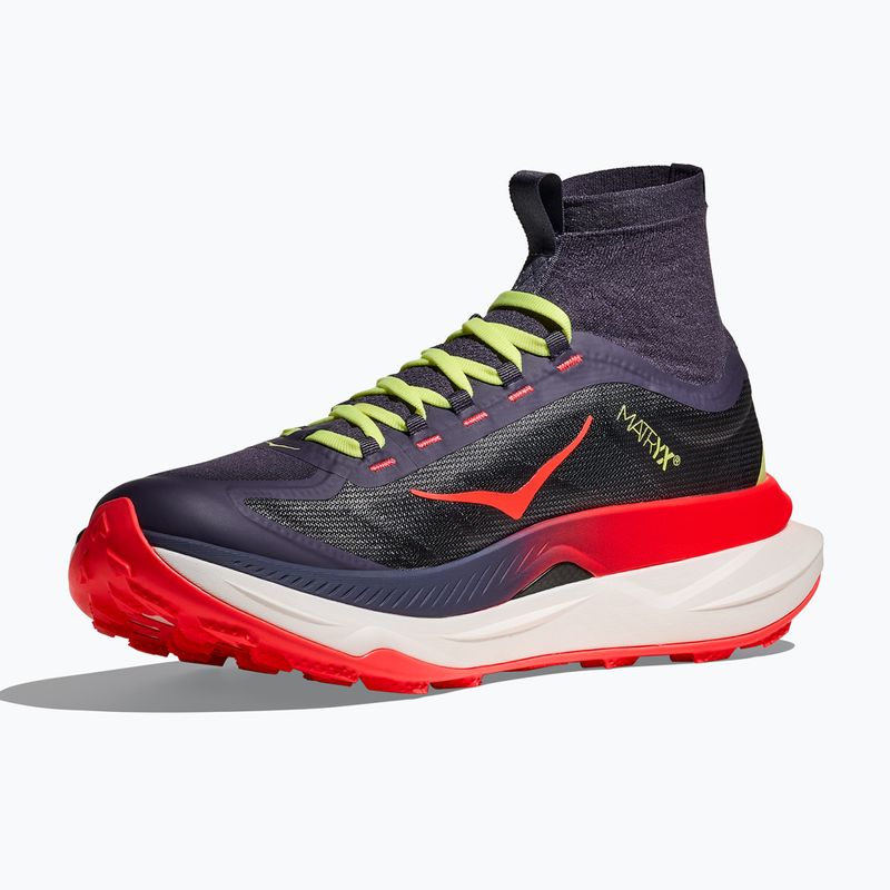 Women's running shoes HOKA Tecton X 3 squid ink/neon lame 2