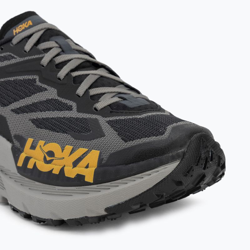 Men's running shoes Hoka Mafate X black/cement 7