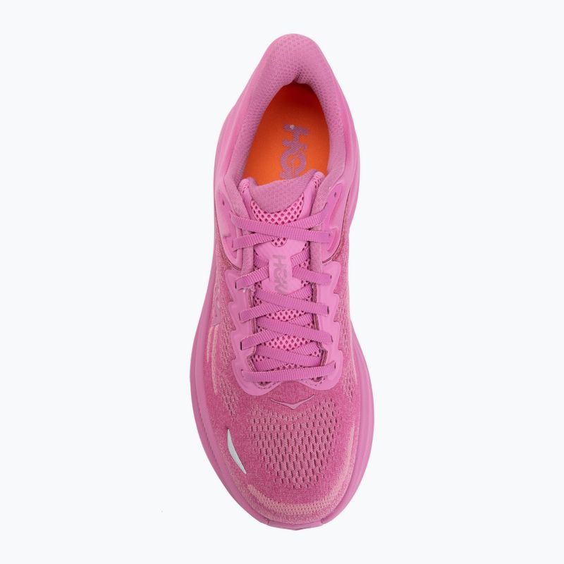 Men's running shoes HOKA Bondi 9 crabapple/crabapple 5