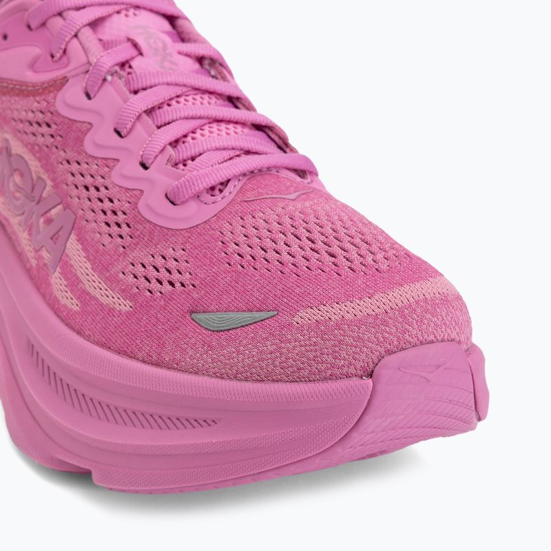 Men's running shoes HOKA Bondi 9 crabapple/crabapple 7