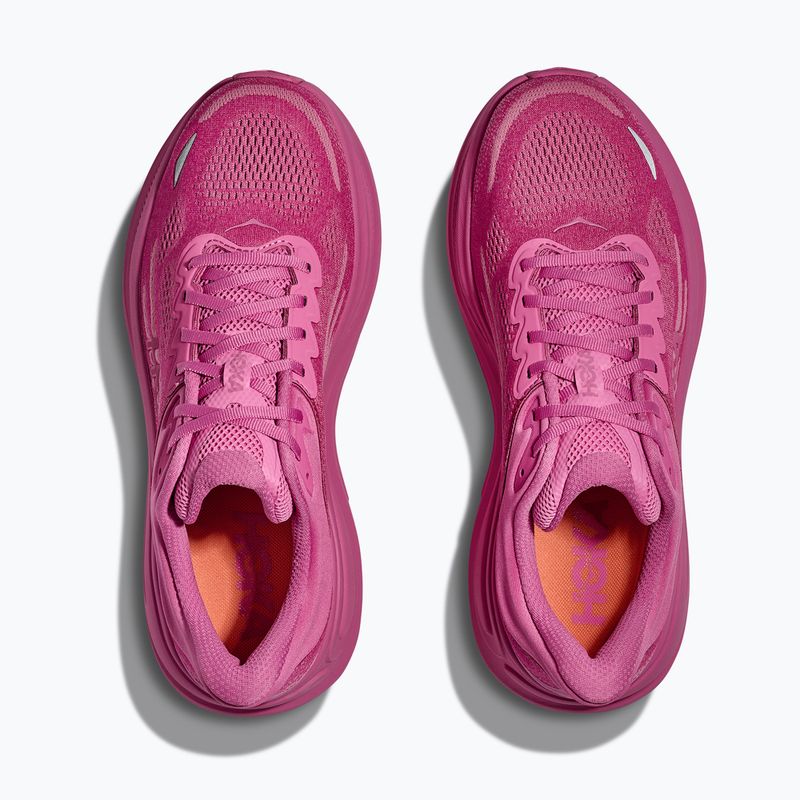 Men's running shoes HOKA Bondi 9 crabapple/crabapple 7