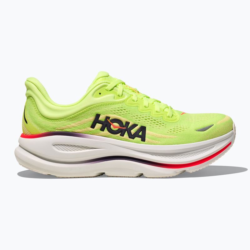 Men's running shoes HOKA Bondi 9 neon yuzu/sunlight 3