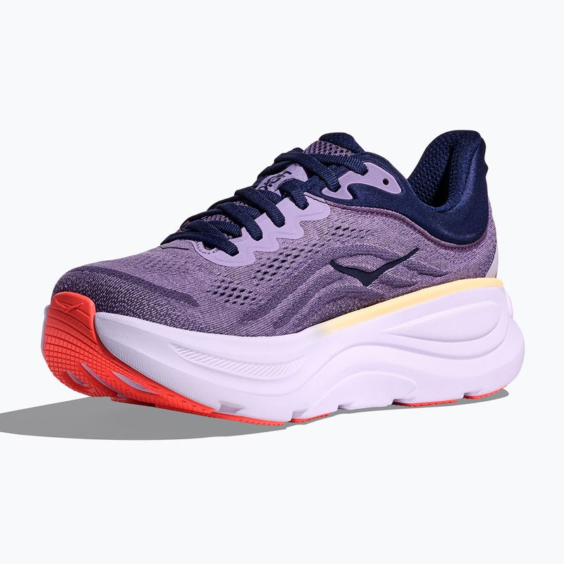 Women's running shoes HOKA Bondi 9 berry jam/berry patch 2