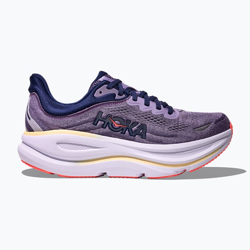 Women's running shoes HOKA Bondi 9 berry jam/berry patch 3