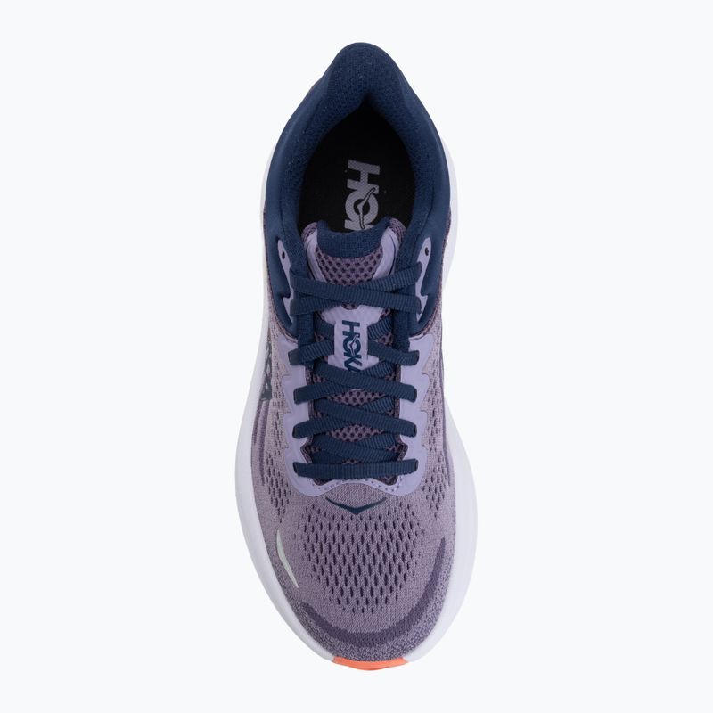 Women's running shoes HOKA Bondi 9 berry jam/berry patch 5