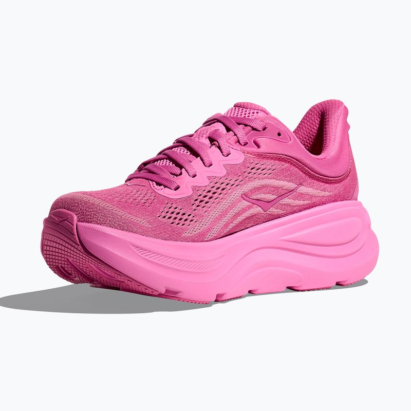 Women's running shoes HOKA Bondi 9 crabapple/crabapple 2