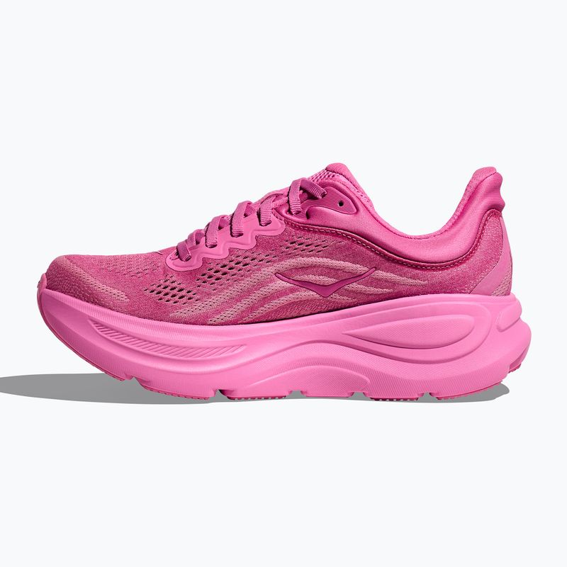 Women's running shoes HOKA Bondi 9 crabapple/crabapple 4