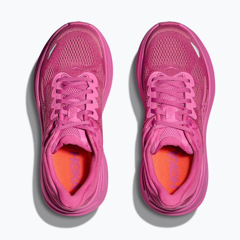 Women's running shoes HOKA Bondi 9 crabapple/crabapple 7