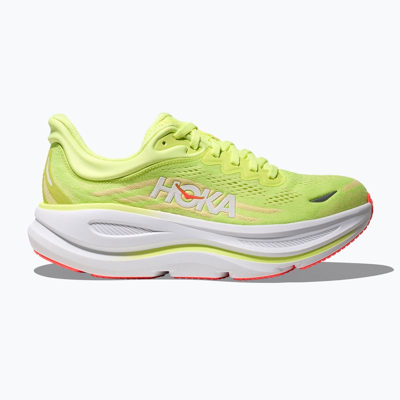 Women's running shoes HOKA Bondi 9 neon yuzu/sunlight 3