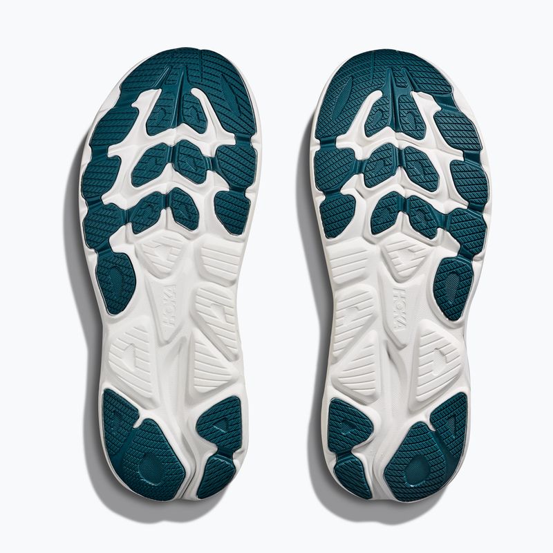 Men's running shoes HOKA Clifton 10 yellow gold/tidal wave 8