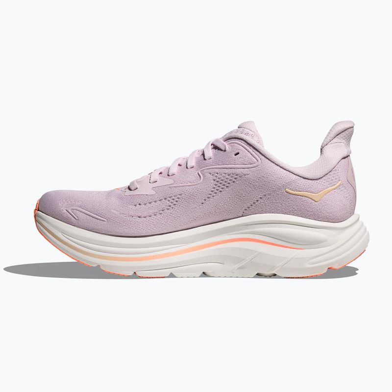 Women's running shoes HOKA Clifton 10 lilac cream/tangerine glow 4