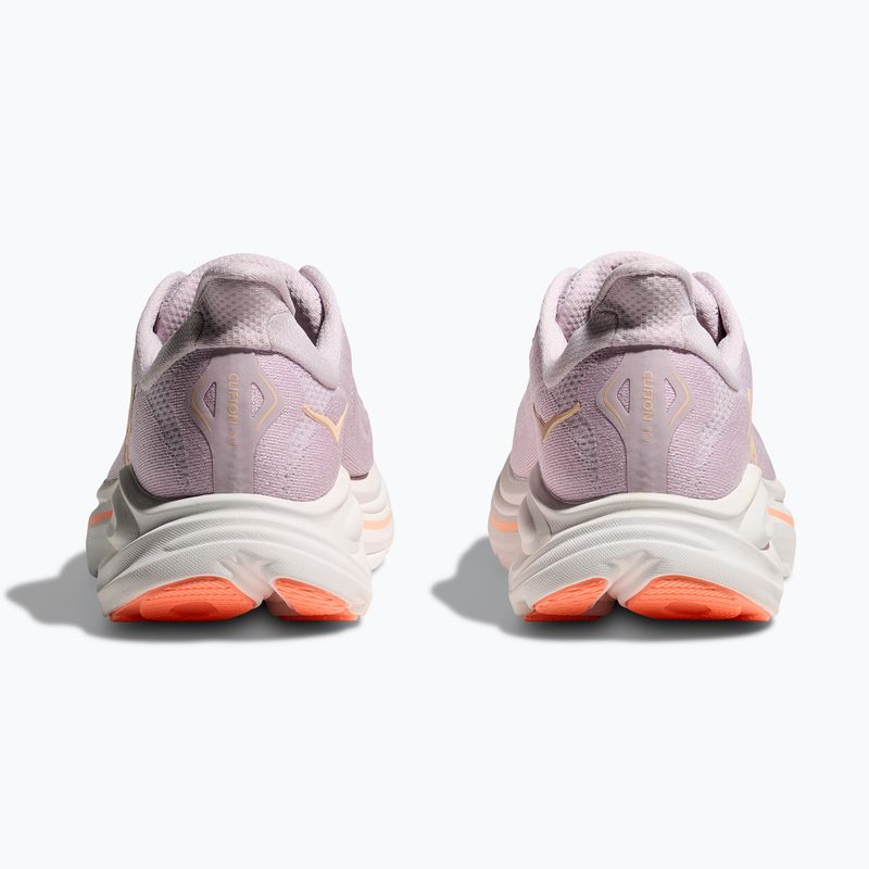 Women's running shoes HOKA Clifton 10 lilac cream/tangerine glow 6