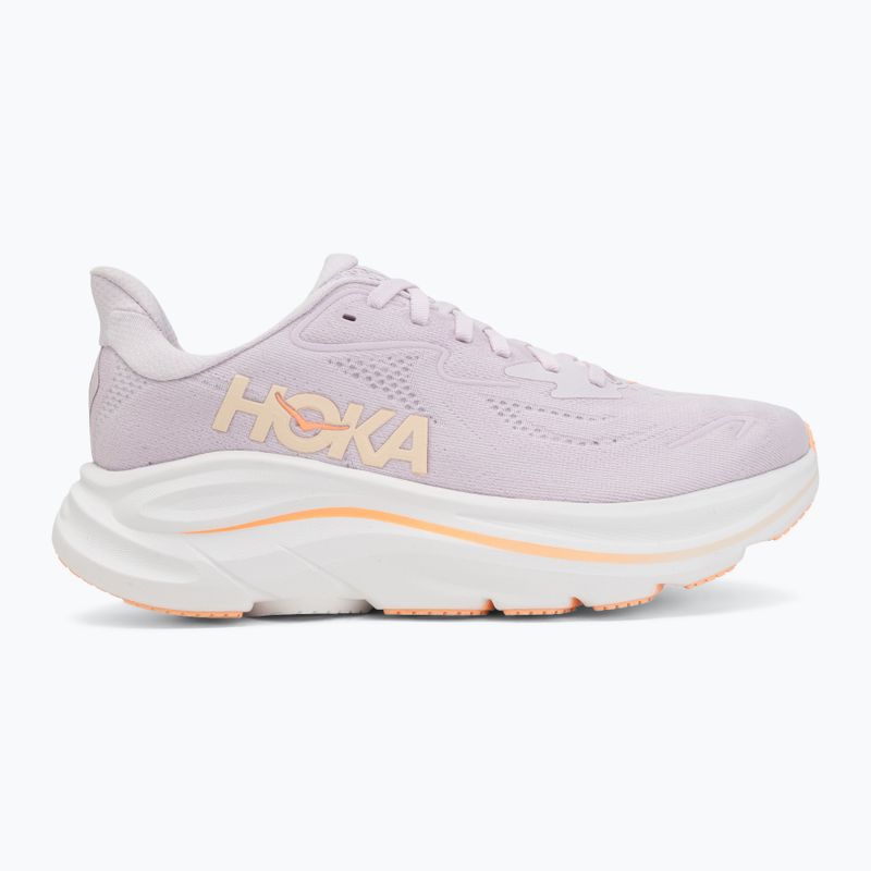 Women's running shoes HOKA Clifton 10 lilac cream/tangerine glow 2