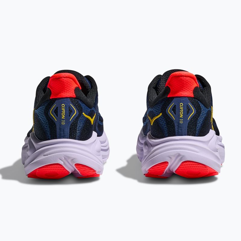 Women's running shoes HOKA Clifton 10 midnight blue/starlight glow 6
