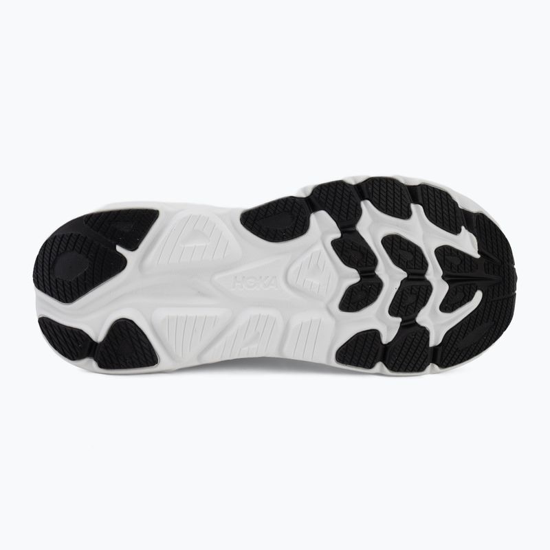 Women's running shoes HOKA Clifton 10 sea glass/neon flame 4