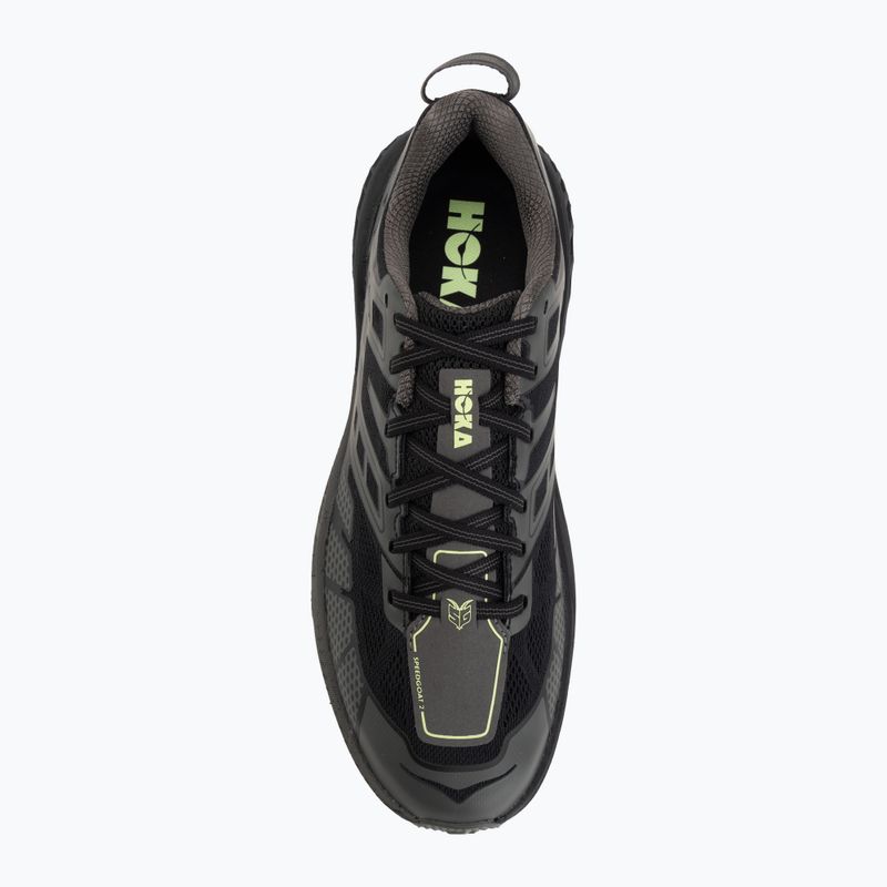 Shoes HOKA Speedgoat 2 Black/Asphalt Grey 5