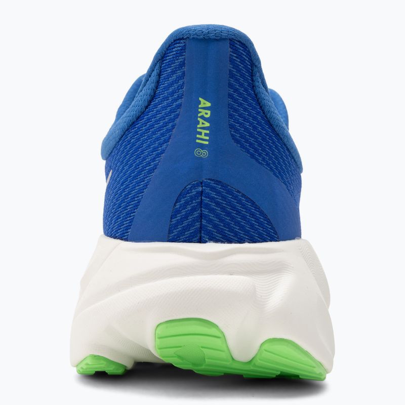 Men's running shoes HOKA Arahi 8 cobalt blue/neon green 6