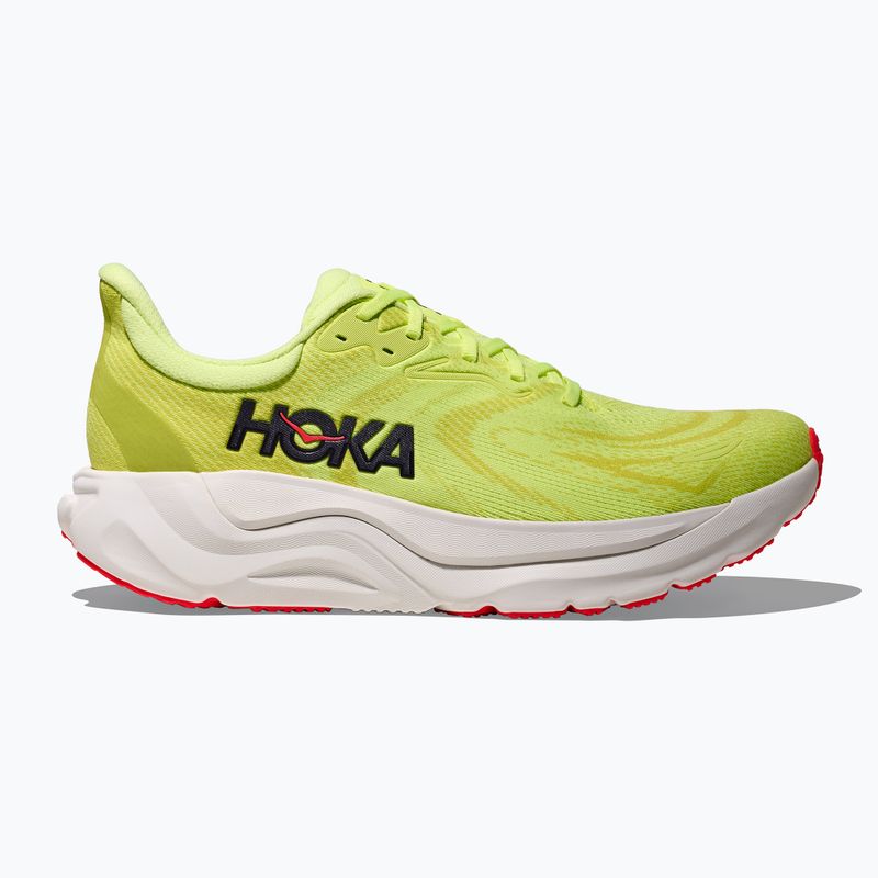 Men's running shoes HOKA Arahi 8 neon yuzu/neon flame 3