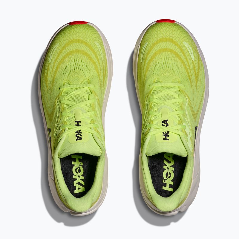Men's running shoes HOKA Arahi 8 neon yuzu/neon flame 7
