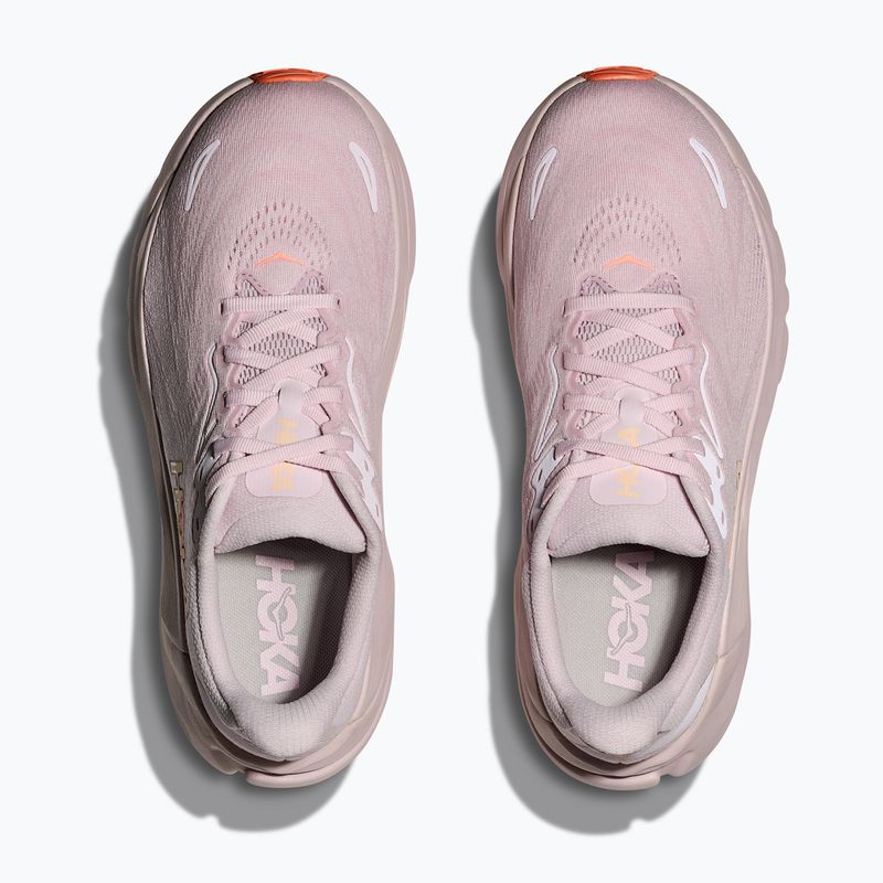 Women's running shoes HOKA Arahi 8 lilac cream/neon cantaloupe 7