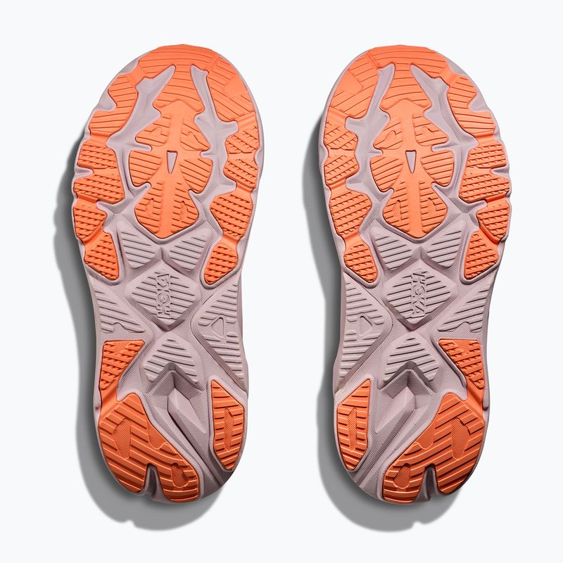 Women's running shoes HOKA Arahi 8 lilac cream/neon cantaloupe 8
