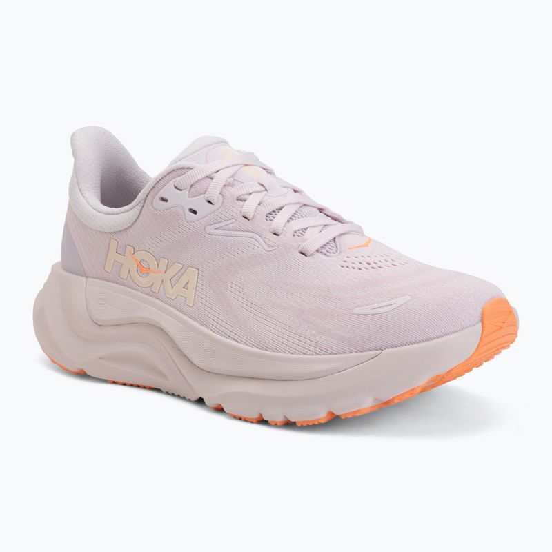 Women's running shoes HOKA Arahi 8 lilac cream/neon cantaloupe