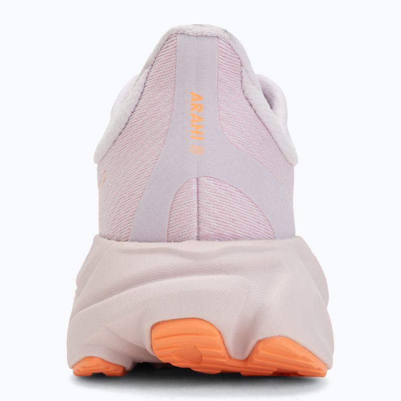 Women's running shoes HOKA Arahi 8 lilac cream/neon cantaloupe 6