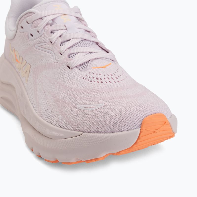 Women's running shoes HOKA Arahi 8 lilac cream/neon cantaloupe 7