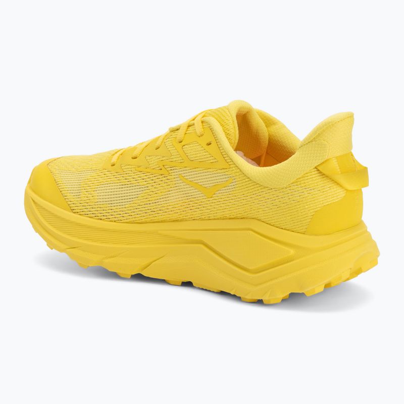 Men's running shoes HOKA Challenger 8 electric lemon/electric lemon 3