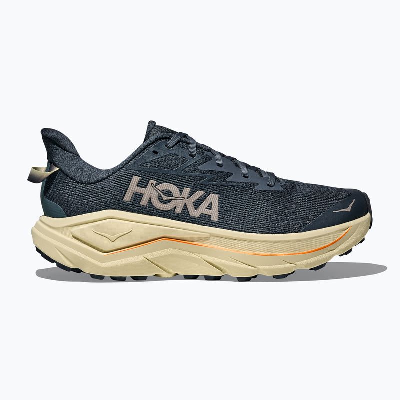 Men's running shoes HOKA Challenger 8 faded navy/pampass grass 3