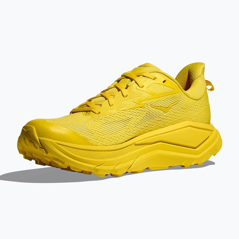 Women's running shoes HOKA Challenger 8 electric lemon/electric lemon 2