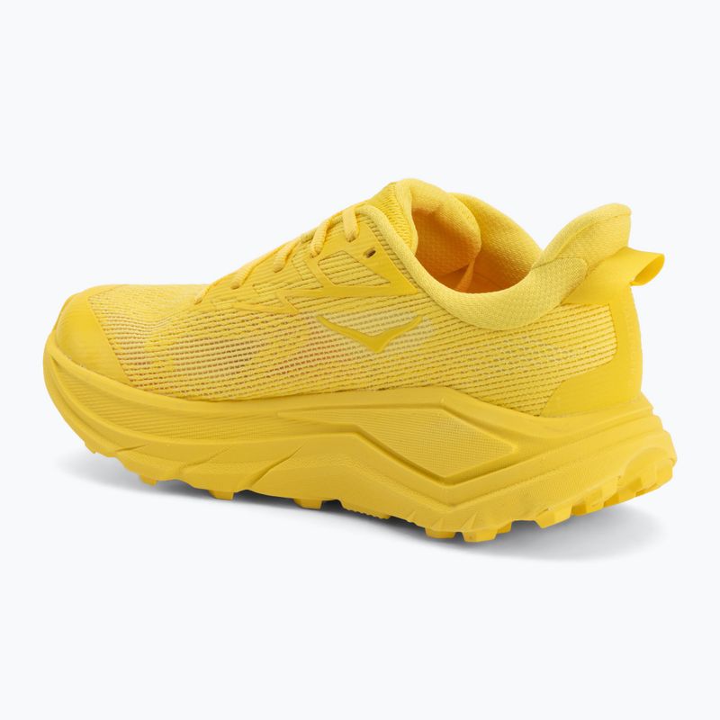 Women's running shoes HOKA Challenger 8 electric lemon/electric lemon 3