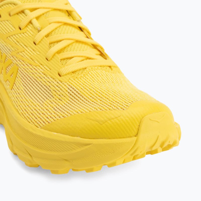 Women's running shoes HOKA Challenger 8 electric lemon/electric lemon 7