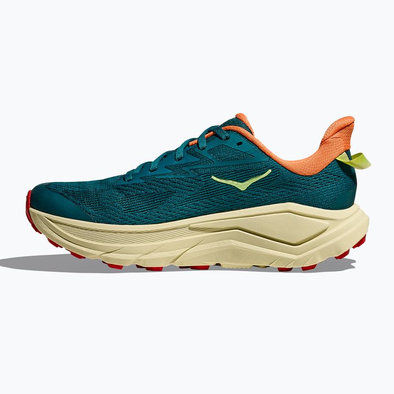 Women's running shoes HOKA Challenger 8 tidal wave/pampas grass 4