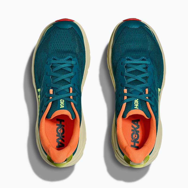 Women's running shoes HOKA Challenger 8 tidal wave/pampas grass 7