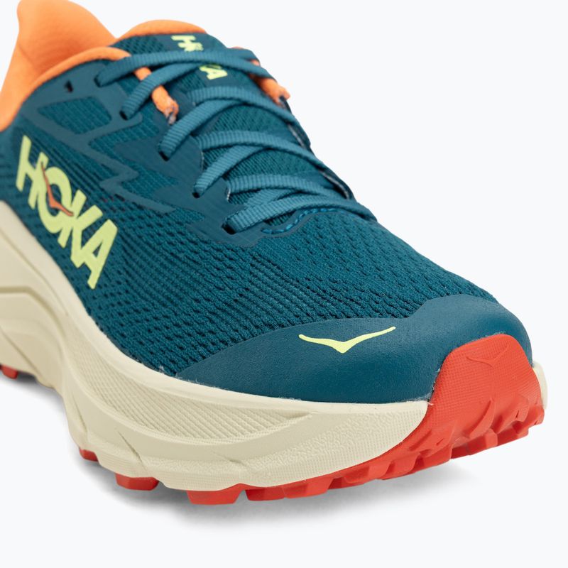 Women's running shoes HOKA Challenger 8 tidal wave/pampas grass 7