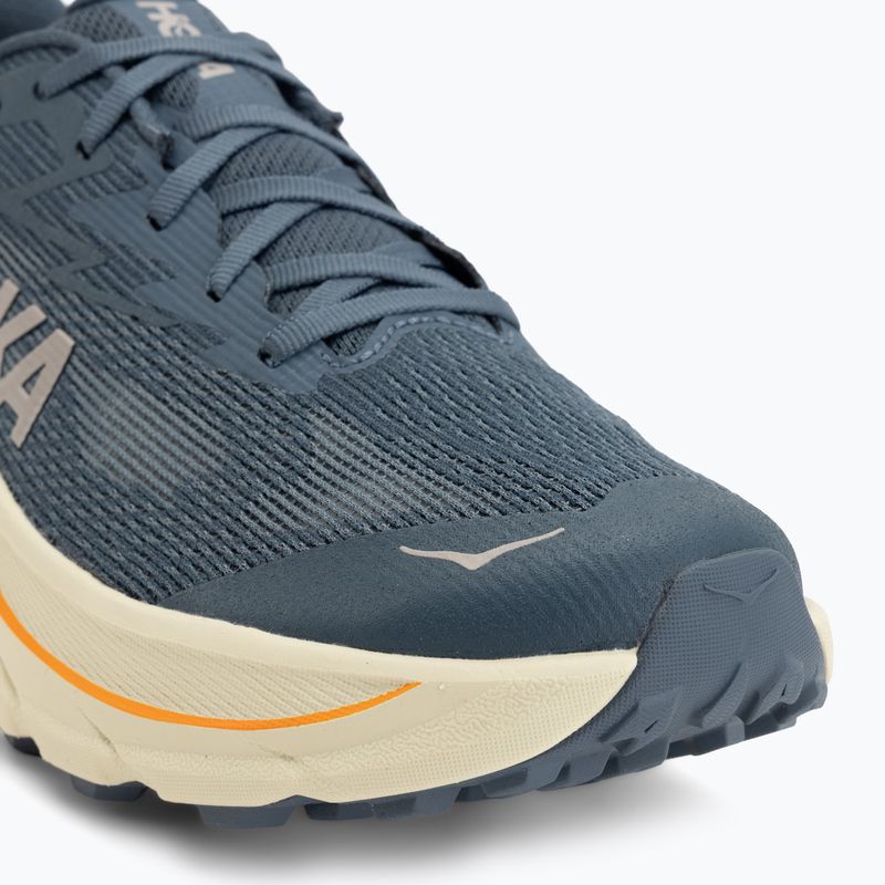 Men's running shoes HOKA Challenger 8 Wide faded navy/pampas grass 7