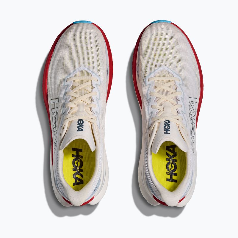 Men's running shoes Hoka Mach X 3 white/alabaster 7