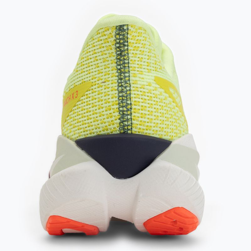 Men's running shoes Hoka Mach X 3 Wide neon yuzu/squid ink 6