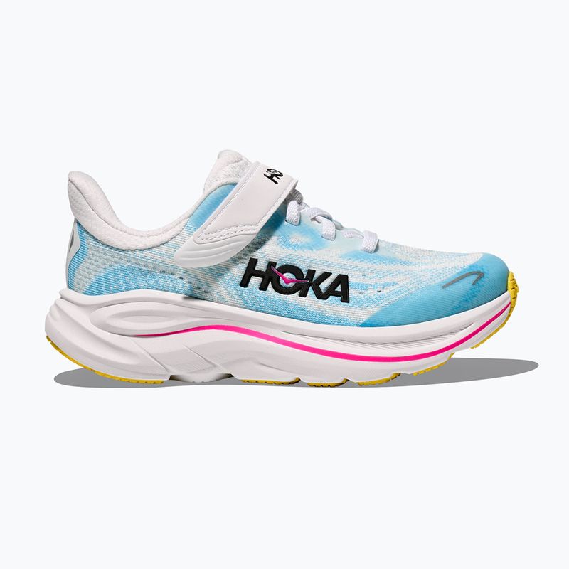 Children's running shoes HOKA Clifton 10 frost/soaring blue 2